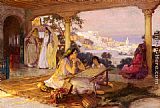 Frederick Arthur Bridgman An Eastern Veranda painting